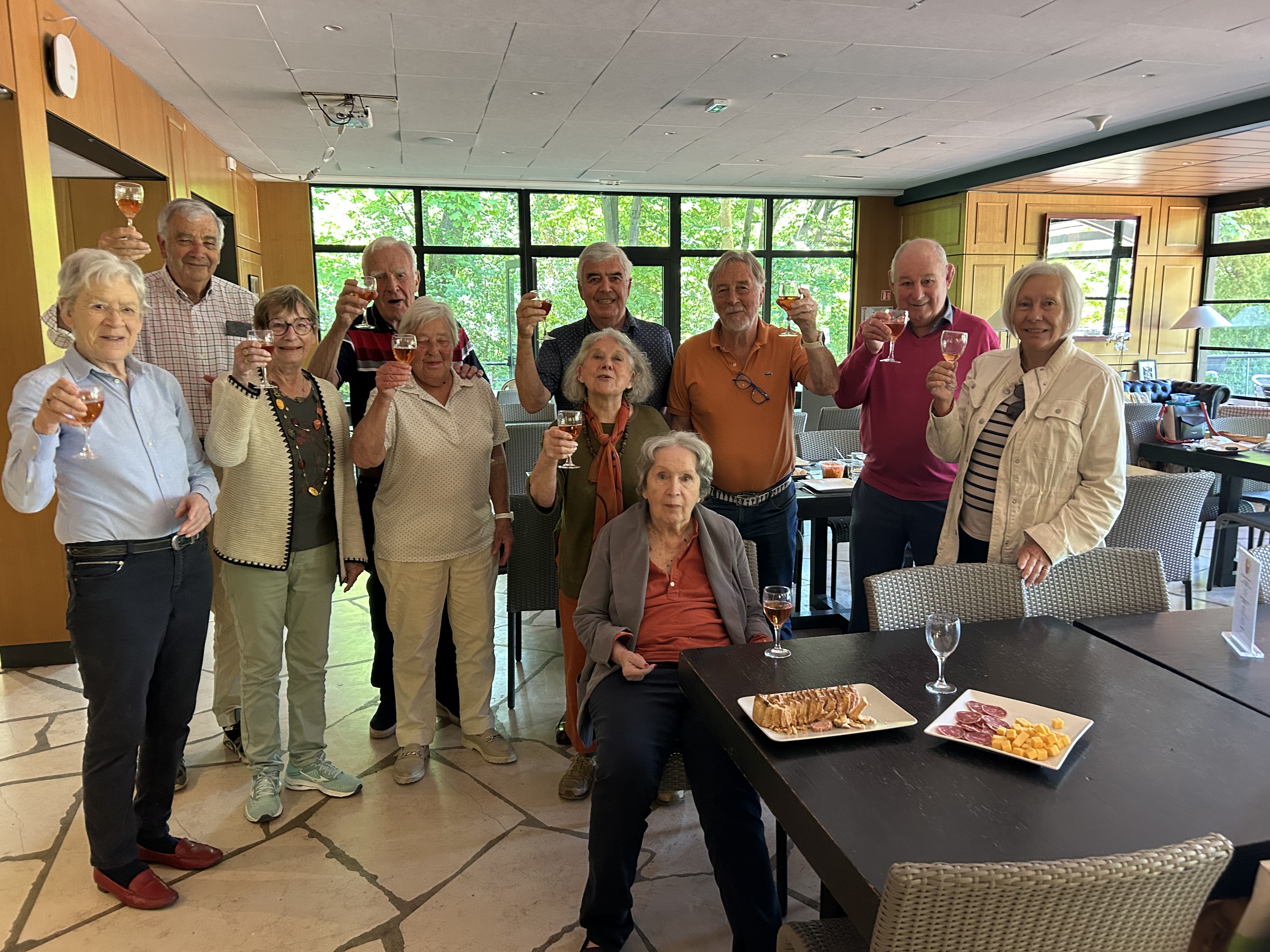 Raising glass to Ron Tue 28 April