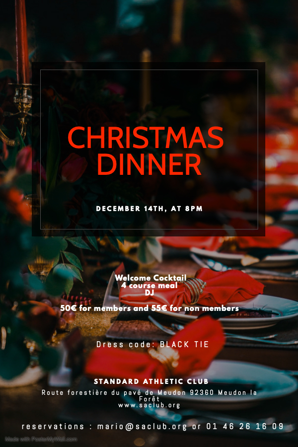 Christmas Dinner 2019