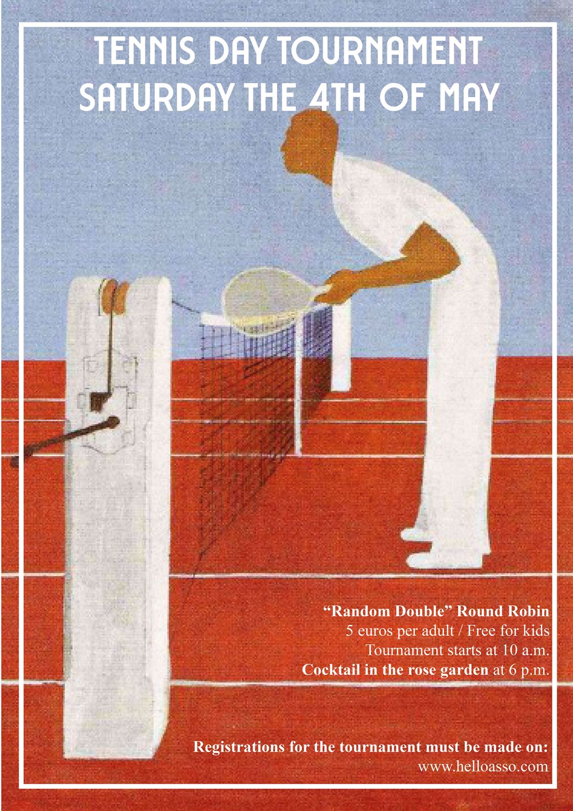 Tennis 4May poster