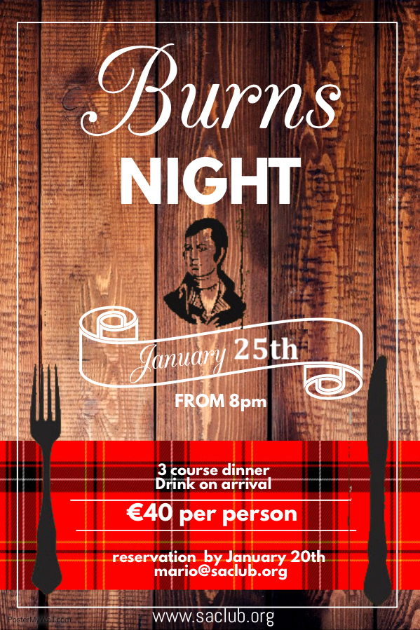 Burns Night 20200125