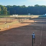 Tennis courts inspected by FFT experts