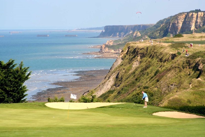 Golf weekend at Omaha Beach