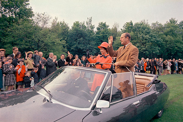 Prince Philip at the Standard Athletic Club, 1972